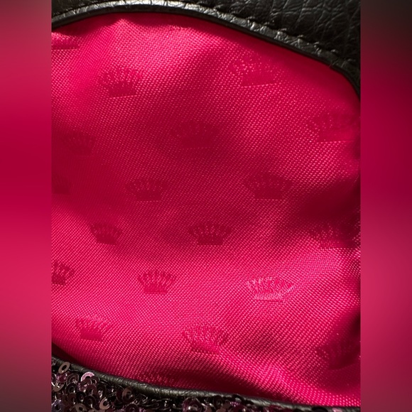 Juicy Plum Sequin Clutch - Picture 3 of 6